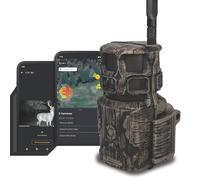 Stealth Cam Revolver Pro 3.0 Caméra de Surveillance cellulaire 360° pour intérieur/extérieur 50 MP Photos 1440p Vidéo QHD avec Audio Dual-Core Détection AI avec Alerte en Rack Contrôle de Zone PIR