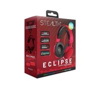 STEALTH ECLIPSE RED - Casque de jeu stéréo supra-auriculaire compatible avec PS4, PS5, Xbox, Switch et PC