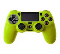 Stealth Gamer Étui de Manette PS4 - Jaune - Protection Silicone pour Manette PS4 - Étui de Protection pendant les Sessions de Jeu