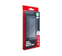 STEALTH Lot de 2 films protecteurs d'écran et chiffon de nettoyage compatibles avec Switch 2