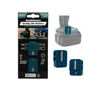 Stealth Mount BH-MK-S-BLU-2 Lot de 2 porte-embouts courts pour Makita Bleu
