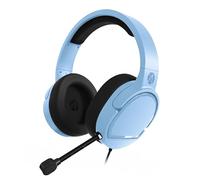 STEALTH Panther Sky Casque de jeu supra-auriculaire PS4/PS5, Xbox, Switch, PC avec micro flexible, prise jack 3,5 mm, câble de 1,5 m, léger, confortable et durable