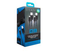 Stealth PS4 Twin Play & Charge Cables (2x3m) (PS4) (Sony Playstation 4)