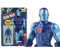 Marvel Hasbro Legends Series Retro 375, Figurine de Collection rétro Stealth Suit Iron Man de 9,5 cm