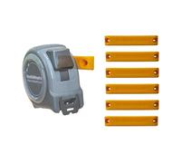 StealthMounts Bench Belt XL - Porte-Outils Universel | Ensemble de Clips Porte-Outils | Support Idéal pour Outils Électriques, Mètres Ruban et Clips de Ceinture (Lot de 6) jaune