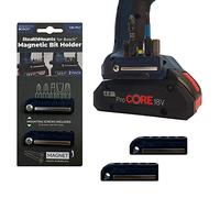 StealthMounts Bosch 18v Support d'embouts magnétiques | Organisateur d'embouts de perceuse | Parfait pour les forets et embouts Bosch 18v | Maintien ferme | Facile à utiliser (Lot de 2) Bleu