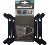 StealthMounts Support pour Chargeur Makita | Fixation murale pour chargeur (Noir) | Design robuste et facile à installer - Lot de 2 (Chargeur Double)