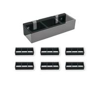 Stealthmounts Wall Hive System Lot de 6 supports pour rangement d'outils Fabriqué au Royaume-Uni