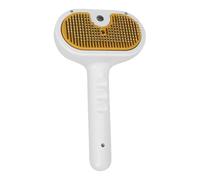 Steam Brusħ - Recharge USB Pet Steamy Bruśh | Brosse de toilettage avec bouton de libération, ABS + composants électroniques Peigne en aérosol pour chiens pour chats, chiens et animaux domestiques à P