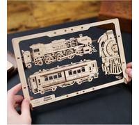 Steam express 2.5d puzzle bois