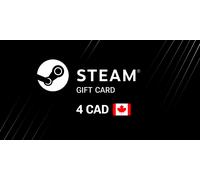 Steam Gift Card 4 CAD