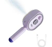 Steam Hair Brush, Portable Ionic Styler, Rechargeable Smoothing Comb