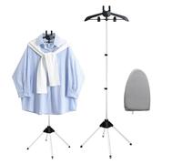 Steam Iron, Portable Steamer Stand, 62.99x16.93 Inches, Foldable Ironing Glove Base, Fabric Steaming Assistant for Clothes, Jackets, Wedding Dresses, Gowns, Pants, T-Shirts, Suits, Laundry Ro