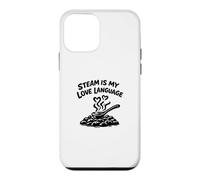 Steam is My Love Language Loyly Steam Sweat Wellness Spa Coque pour iPhone 12 Mini