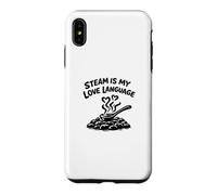 Steam is My Love Language Loyly Steam Sweat Wellness Spa Coque pour iPhone XS Max