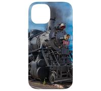Steam Locomotive Train Vintage Railfan Coque pour iPhone 14
