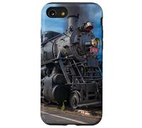Steam Locomotive Train Vintage Railfan Coque pour iPhone SE (2020) / 7/8