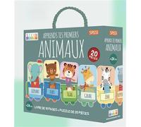 Steam puzzle - Apprends tes premiers animaux - N.E. 2024 (restyling) + 20 pieces - Ester Tomè - Sassi - Boîte ou accessoire - Jeux livres objets