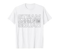 Steam Squad - Aperçu des Sciences, de l'ingénierie, de l'art et des mathématiques T-Shirt Graphique avec Valeur