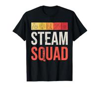 Steam Squad - Équipe des Sciences, de la Technologie, de l'ingénierie, de l'art et des mathématiques T-Shirt Graphique avec Valeur