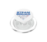 Steam Squad Heart - Science, Technologie, ingénierie, Art, mathématiques PopSockets PopGrip pour MagSafe