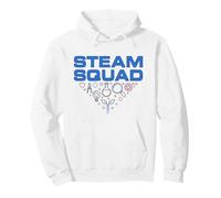 Steam Squad Heart - Science, Technologie, ingénierie, Art, mathématiques Sweat à Capuche