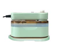 Steam Steam Gladden - Trip De Fer À Vapeur Avec Pivotage De 180 ° Pour Le Chemin Et À La Maison | Mini Lissage À 37W 150 Ml De Vapeur Portable Green Compact Taille Fer Pour Les Chemises Blu