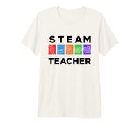 Steam Teacher Science Technologie Ingénierie Arts Mathématiques T-Shirt Haut de Gamme