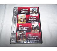 Steam Traction - 4 programmes on 1 disc - Traction Engines of Yesteryear/Traction Engines of Yesteryear vol 2/The Great Dorset Steam Fair/ The Great Dorset Steam Fair 30 Glorious Years.