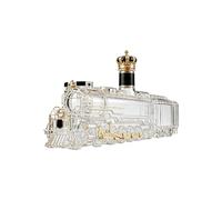 Steam Train Glass Decanter - 8in Decorative Whiskey Liquor Display Bottle | 8in Locomotive Shaped Glass Decanter For Whiskey, Bourbon, Vodka, Tequila Or Rum Display On Bars, Dining Tables, Shelves And