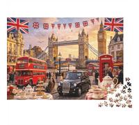 Steam Train Puzzles 1000 Pièces Recyclable Material Athens Greece Senior Puzzles Très Difficile et Stimulant Éducatif Game for Men 52x38cm/1000pcs