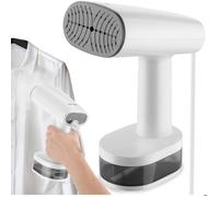Steamer - TECTAKE - Défroisseur vapeur avec 4 modes et adaptateur pour bouteille, 370 ml, 1640 W, 15 x 9,5 x 23 cm - Blanc