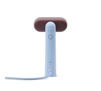 Steamery Cirrus Lite Cuiseur vapeur de voyage 1200 W, sortie de vapeur 16 g/min, chauffe en 18 secondes, portable et pliable, tête de vapeur rotative, technologie vapeur sèche (Sky et Terra)