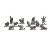 Steamforged Games Animal Adventures : Contes de chats et de catacombes, miniatures, volumes 1 et 2 (2 articles)