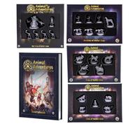Steamforged Games, Animal Adventures Gullet Cove Bundle : Chiens, Chats, Ennemis, Le Roi des Rats et Livre Source (5 Articles)