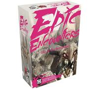 Steamforged Games | Epic Encounters: Lair of The Red Dragon | Ensemble de Rencontre JDR avec Une énorme Figurine de Dragon Rouge | 2+ Joueurs | 120-360 Minutes