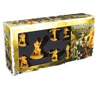 Steamforged- Godtear: Blackjaw, The Sweeping Flame Champions Set, SFGT-007