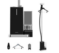 STEAMONE - Steamer Defroisseur Vapeur vertical 2000W 45g/min - Fer Vertical Autonomie 80min (1,2L) - Cable 2m - Élimine 99,99% d'Impuretés - Prêt en 45s - Intuitif, Compact, Performant - EUES200B