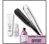 STEAMPOD 3.0 + Crème de Brushing Steampod + Sérum Steampod +Shampooing professionnel Liss Unlimited OFFERT