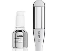 SteamPod 4 - Lisseur Boucleur Vapeur Professionnel, Protection de la Fibre, Tenue Longue Durée, 3 Températures - Outil + Soin Lissant Concentré, L'Oréal Professionnel