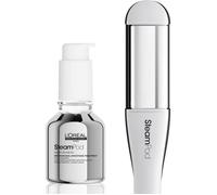 SteamPod 4 - Lisseur Boucleur Vapeur Professionnel, Protection de la Fibre, Tenue Longue Durée, 3 Températures - Outil + Soin Lissant Concentré, L'Oréal Professionnel