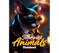 Steampunk Animals Photobook: Art Of Animal In Vintage Photographic Book Decoration Gifts For Friends, Homies Or Lovers For Birthday Gifts St. Patrick's Day Valentine's Day To Stress Relief