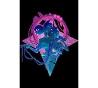 Steampunk Anime Notebook - Princess Guinevere Hologram Journal | Knights of Guinevere Inspired Writing Book