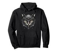 Steampunk Cat Science-Fiction Animal futuriste Vintage Sweat à Capuche