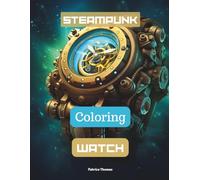 Steampunk: coloring watch