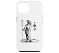 Steampunk Horror Vintage Tarot Pestilence Plague Coque pour iPhone 13