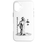 Steampunk Horror Vintage Tarot Pestilence Plague Coque pour iPhone 16 Plus
