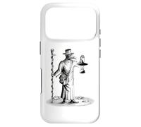 Steampunk Horror Vintage Tarot Pestilence Plague Coque pour iPhone 17 Pro