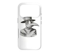 Steampunk Horror Vintage Tarot Pestilence Plague Coque pour iPhone 17 Pro