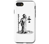 Steampunk Horror Vintage Tarot Pestilence Plague Coque pour iPhone SE (2020) / 7/8